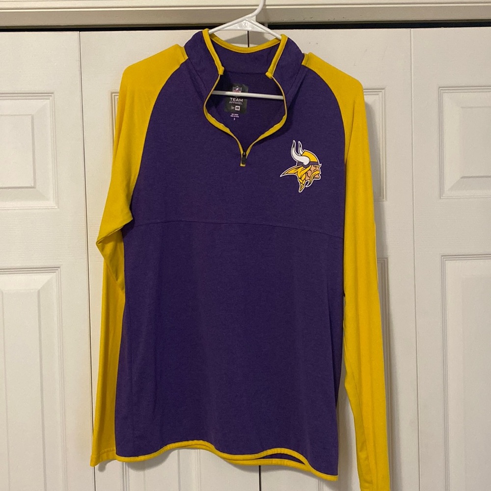 Minnesota Vikings (S) quarter zip